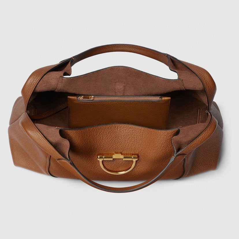 Gucci brown leather bag